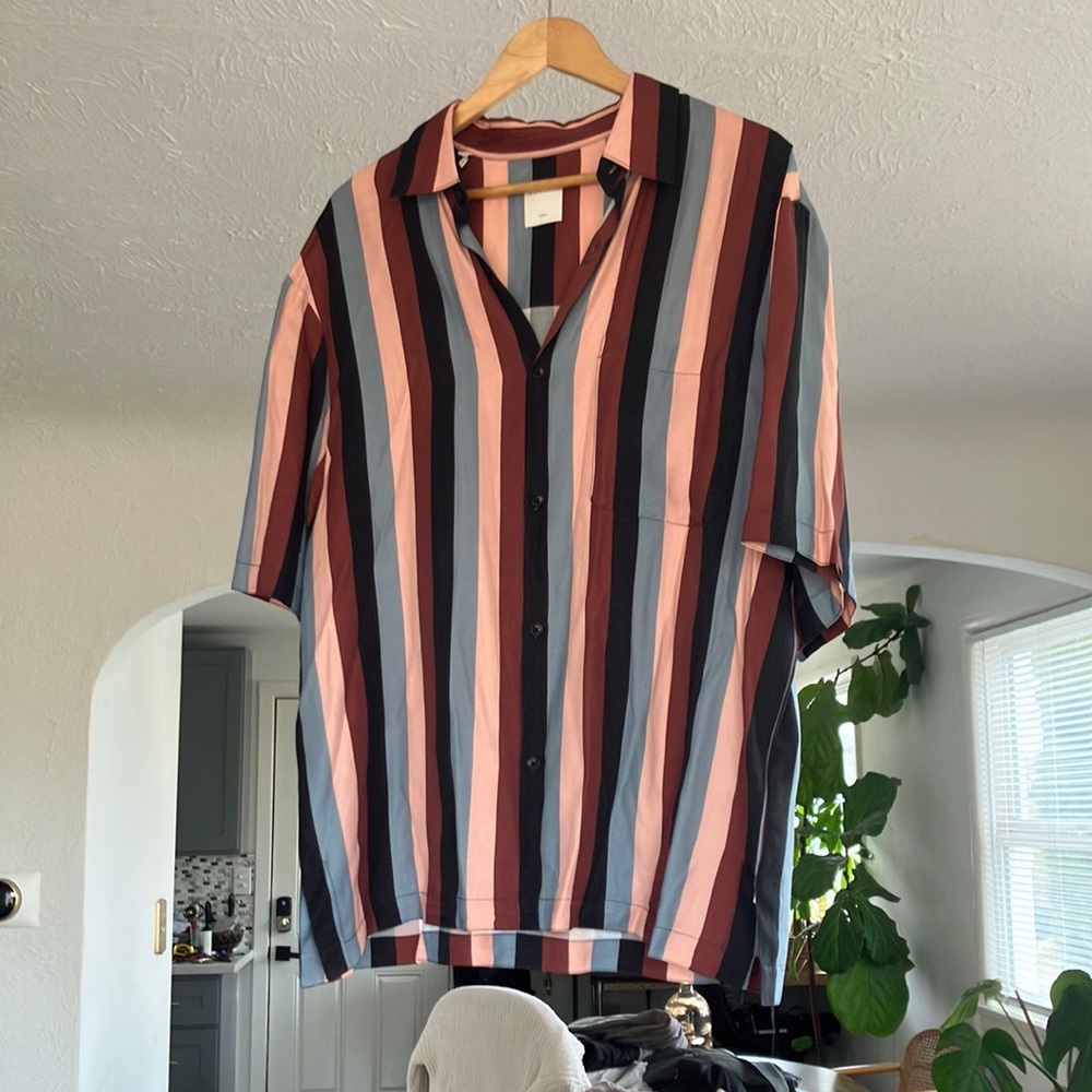 Sandro Short Sleeve Button Up